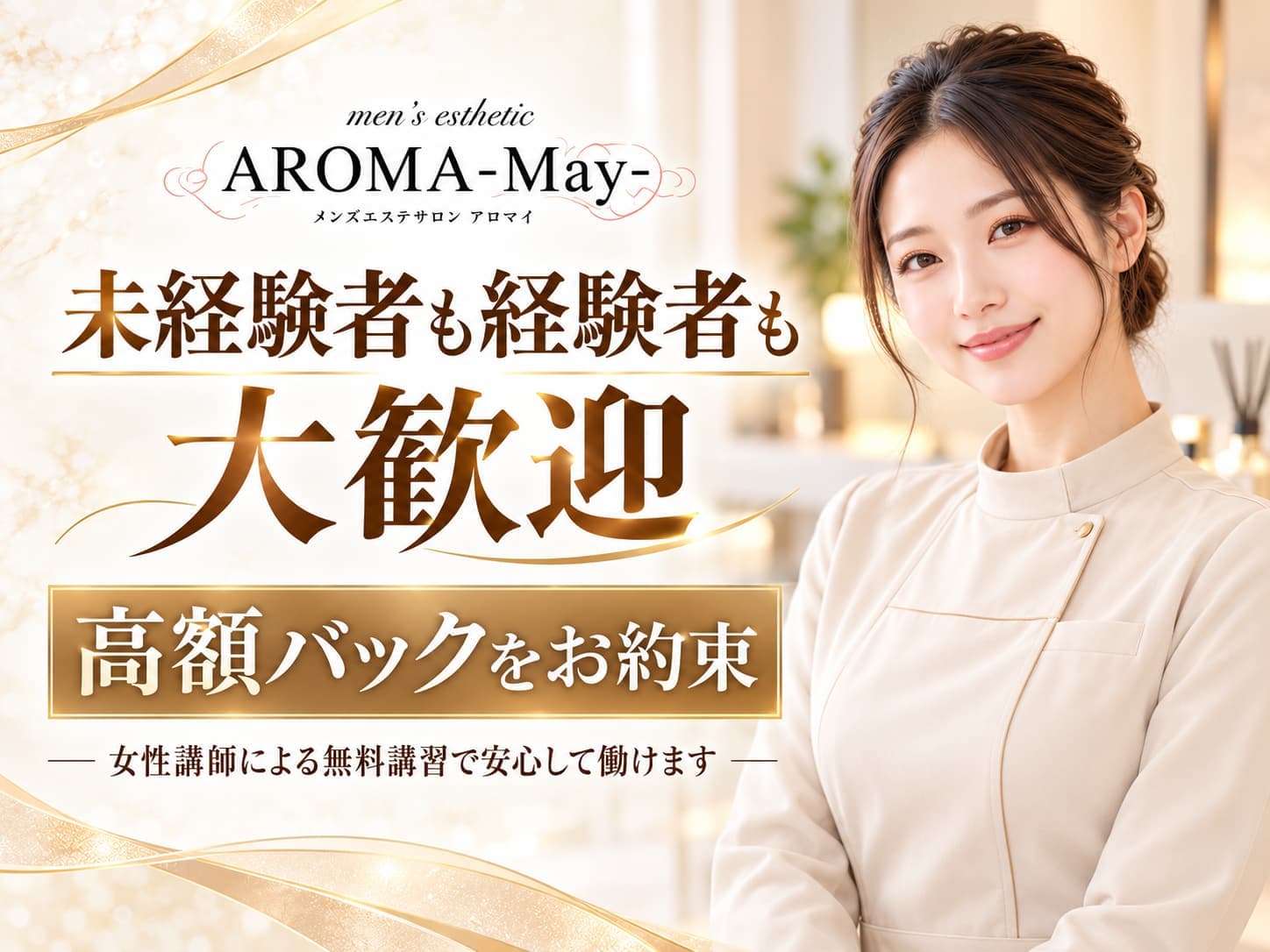 🌟AROMA-May-(アロマメイ)で働く仲間を大募集!🌟